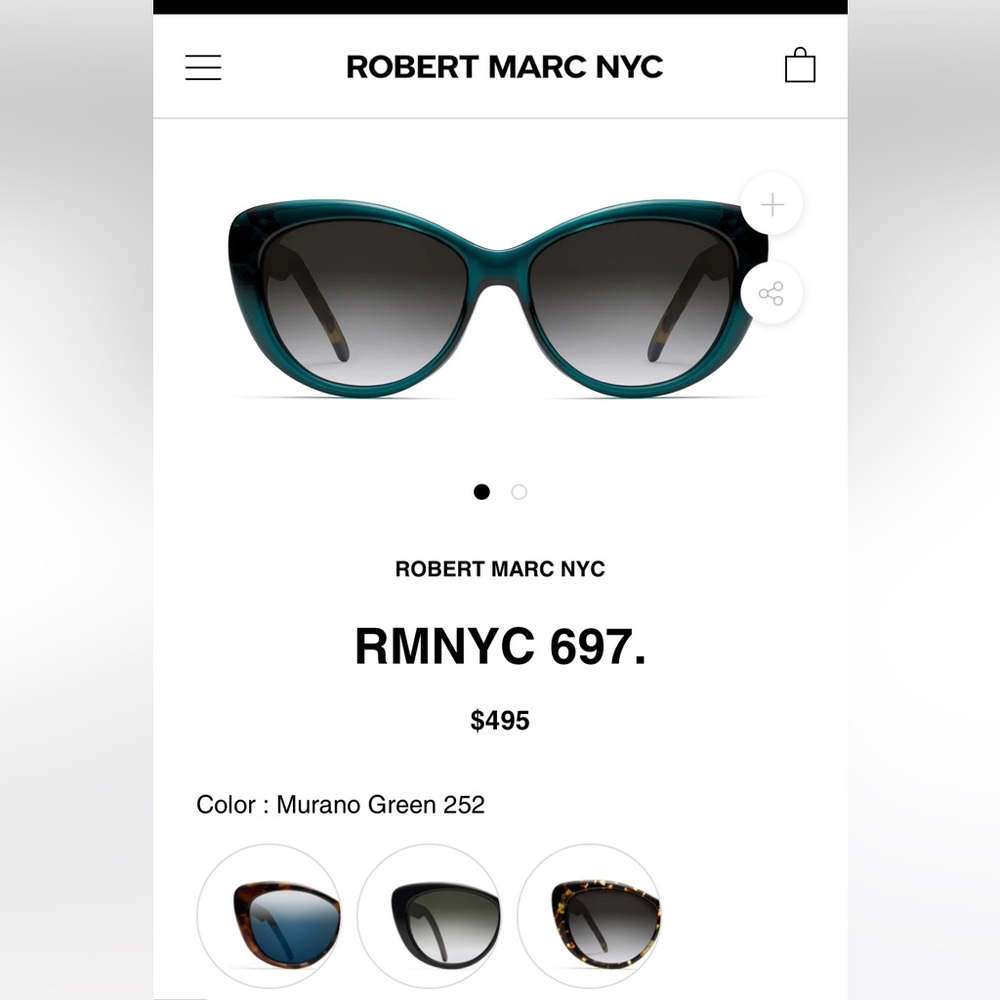 Never Worn Robert Marc Sunglasses - image 1